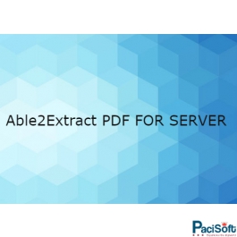 Able2Extract PDF For Server 