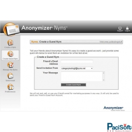 Anonymizer Nyms