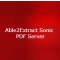 Able2Extract Sonic PDF Server